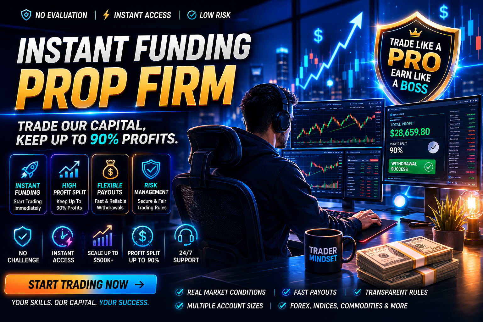 Instant Funding Prop Firm